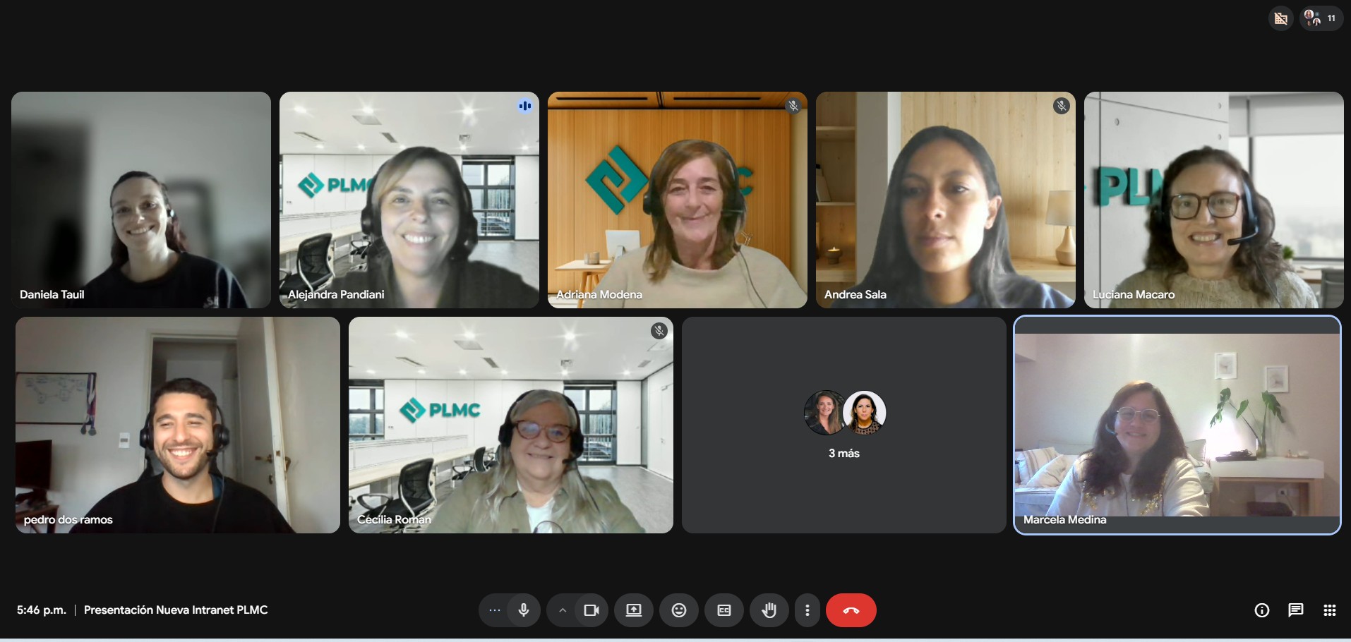 Encuentro de equipo: gestión, colaboración y mejora continua