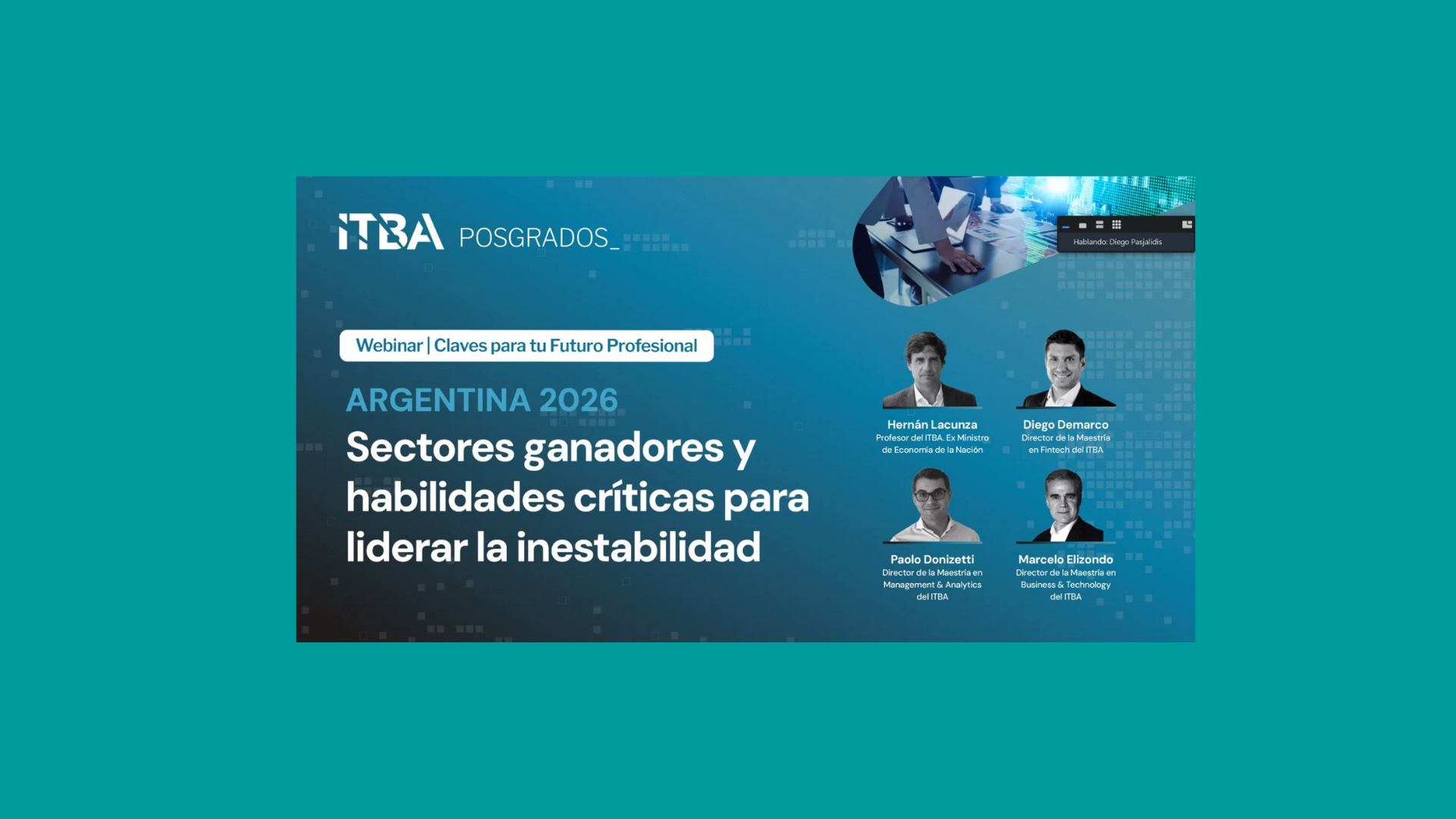 Participamos en ‘Argentina 2026’ del ITBA